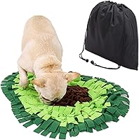Vista 8 de Alfombrilla de olfateo para perro, rompecabezas para perros inteligentes, juguetes interactivos para perros grandes, entrenamiento de comida lenta