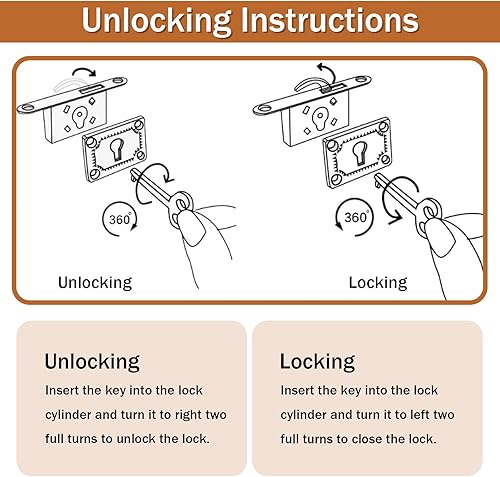 Miniatura 9 de Caja de recuerdos de acacia premium, caja de memoria hecha a mano con cerradura para recuerdos con compartimento extraíble, caja decorativa de