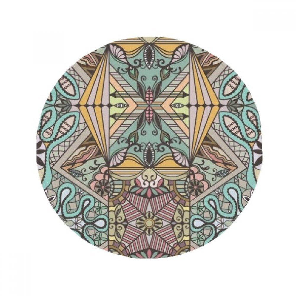 Tapis de sol anti-dérapant au motif Rococo pour sécuriser la salle de bain