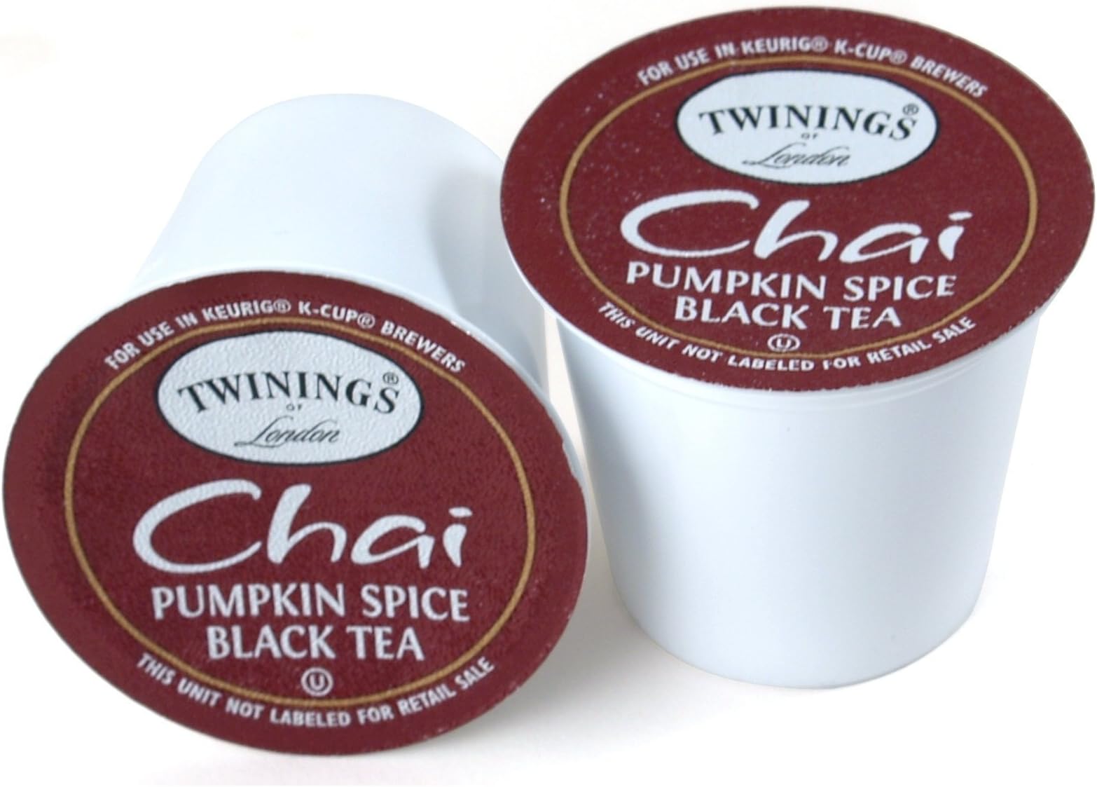 Twinings Pumpkin Spice Chai Tea Keurig KCups, 24 Count