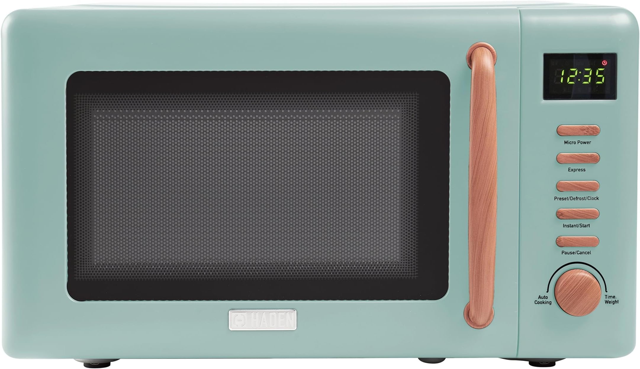 Haden Dorchester Sage Green Microwave