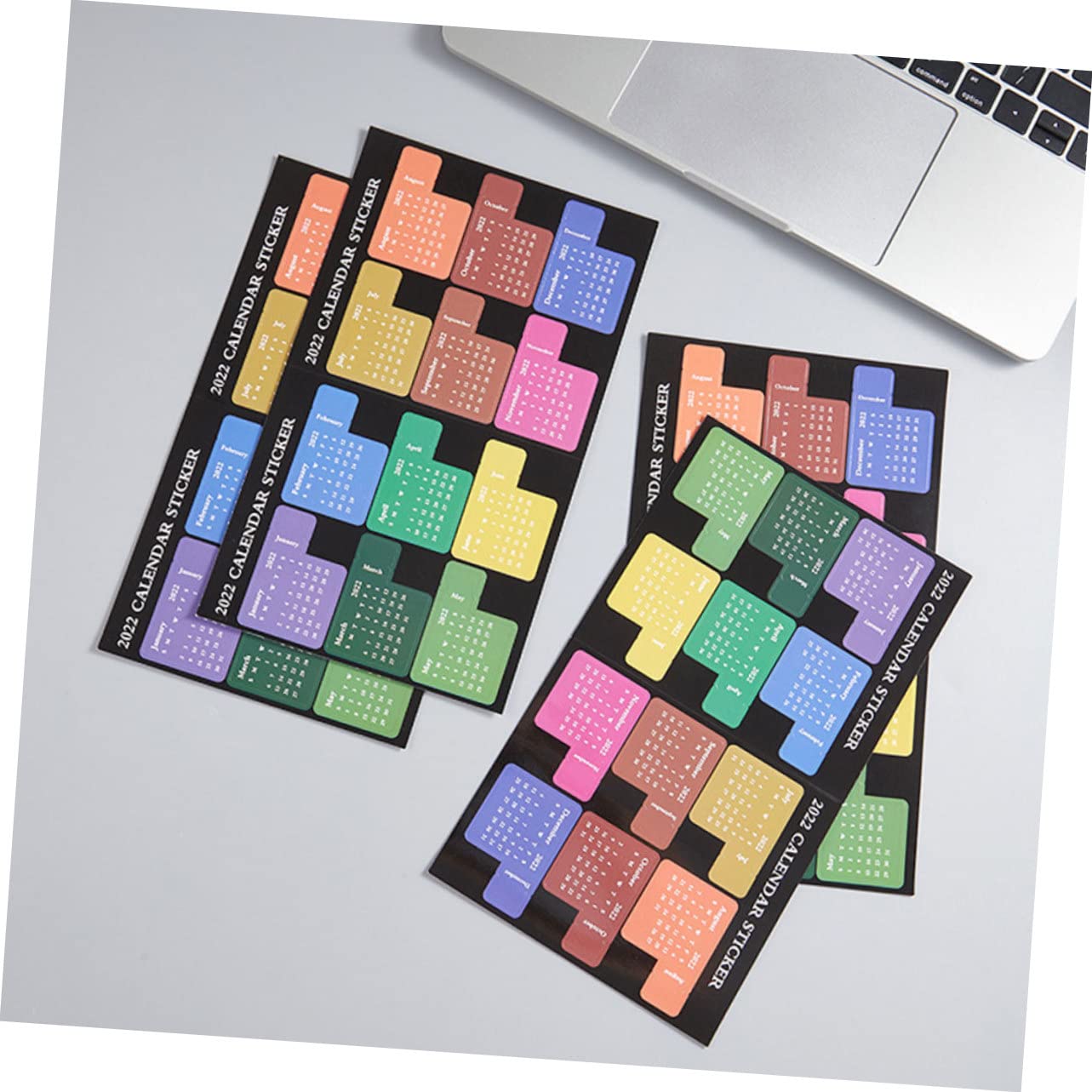 Operitacx 25pezzi Etichette Colorate Fluorescenti Adesive Per Note Pratiche Stickers Indice Per Pianificazione e Organizzazione Agenda