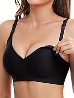 Vinfact Seamless Wireless Nursing Bra for Breastfeeding & Pregnancy - Smooth Maternity Bralette with Extender