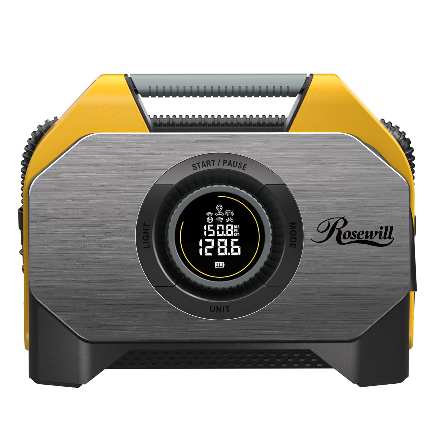 Rosewill Vortex RS6C Cordless Tire Inflator Portable Air Compressor 160 PSI Air Pump for Car Tires with 15600