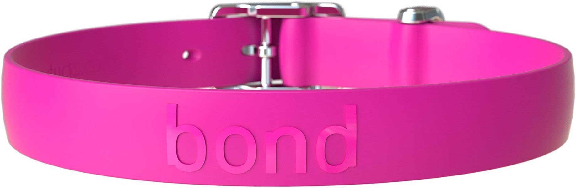 Bond Pet Products Durable Dog Collar | Comfortable, Easy to Clean & Waterproof Collars for Dogs | High Performance Weatherproof Elastomer Rubber