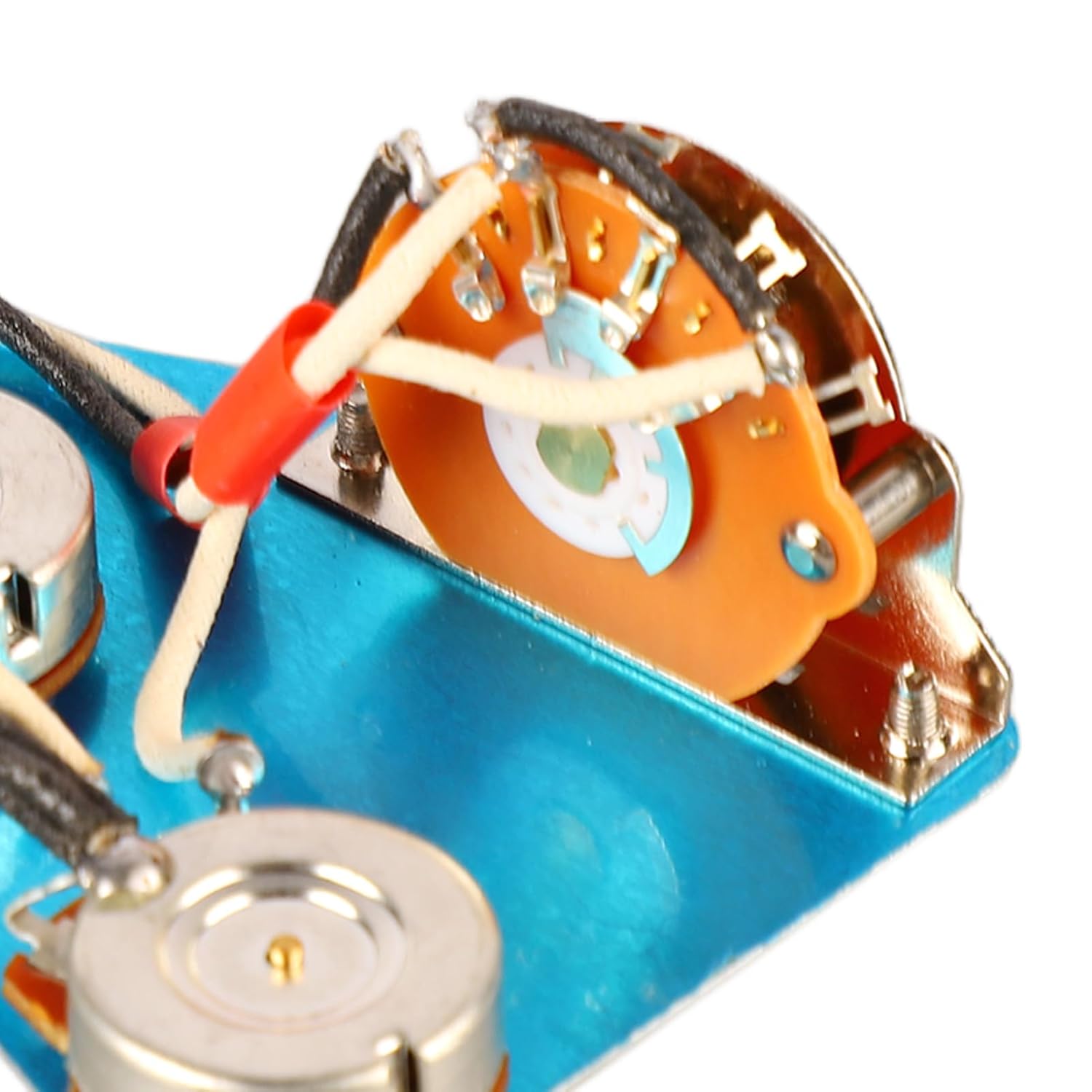 Strat-Style Guitar Wiring Harness Prewired Upgrade – Guitar Wiring Harness Set Prewired, Quick Install, Enhanced Tone, Reliable Performance for Guitar Enthusiasts