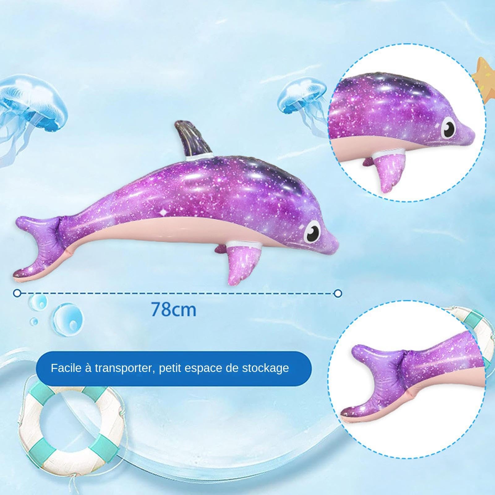 Float De La Piscine De Dauphin - Un Flotteur De Mer Épaissis, Une Fête De | Piscine Gonflable, Décoration De Piscine À Thème Aquatique, Flotteur De Piscine pour La Baignade, La Plage Float De La Piscine De Dauphin - Un Flotteur De Mer Épaissis, Une Fête De | Piscine Gonflable, Décoration De Piscine À Thème Aquatique, Flotteur De Piscine pour La Baignade, La Plage