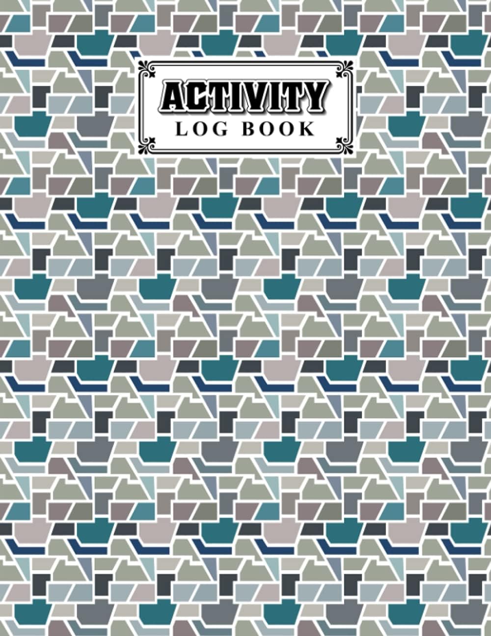 Activity Log Book: Premium Triangle Cover Activity Log Book For All Businesses, 120 Pages, Size 8.5" x 11" By Roland Hess