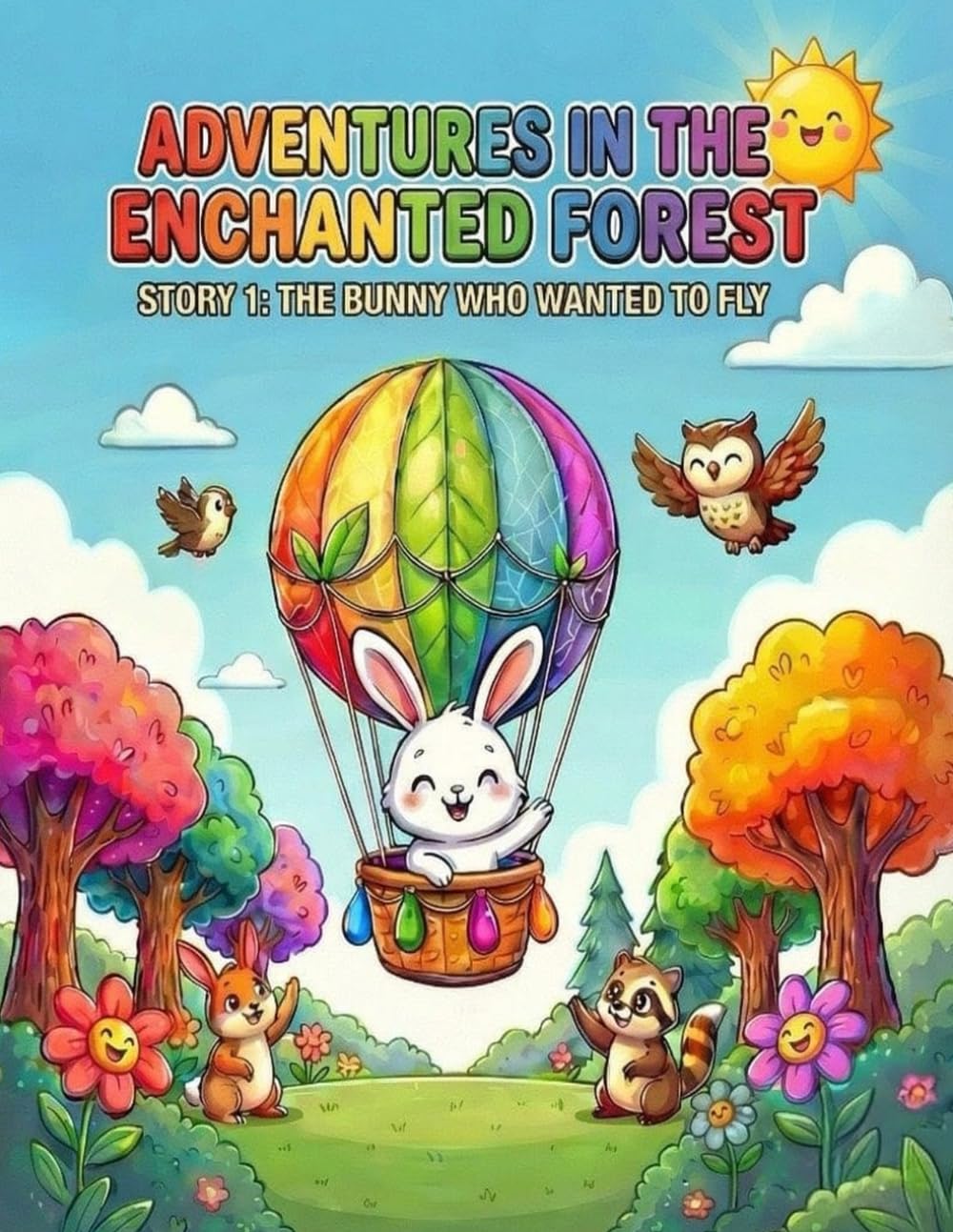 ADVENTURES IN THE ENCHANTED FOREST: STORY 1: THE BUNNY WHO WANTED TO FLY