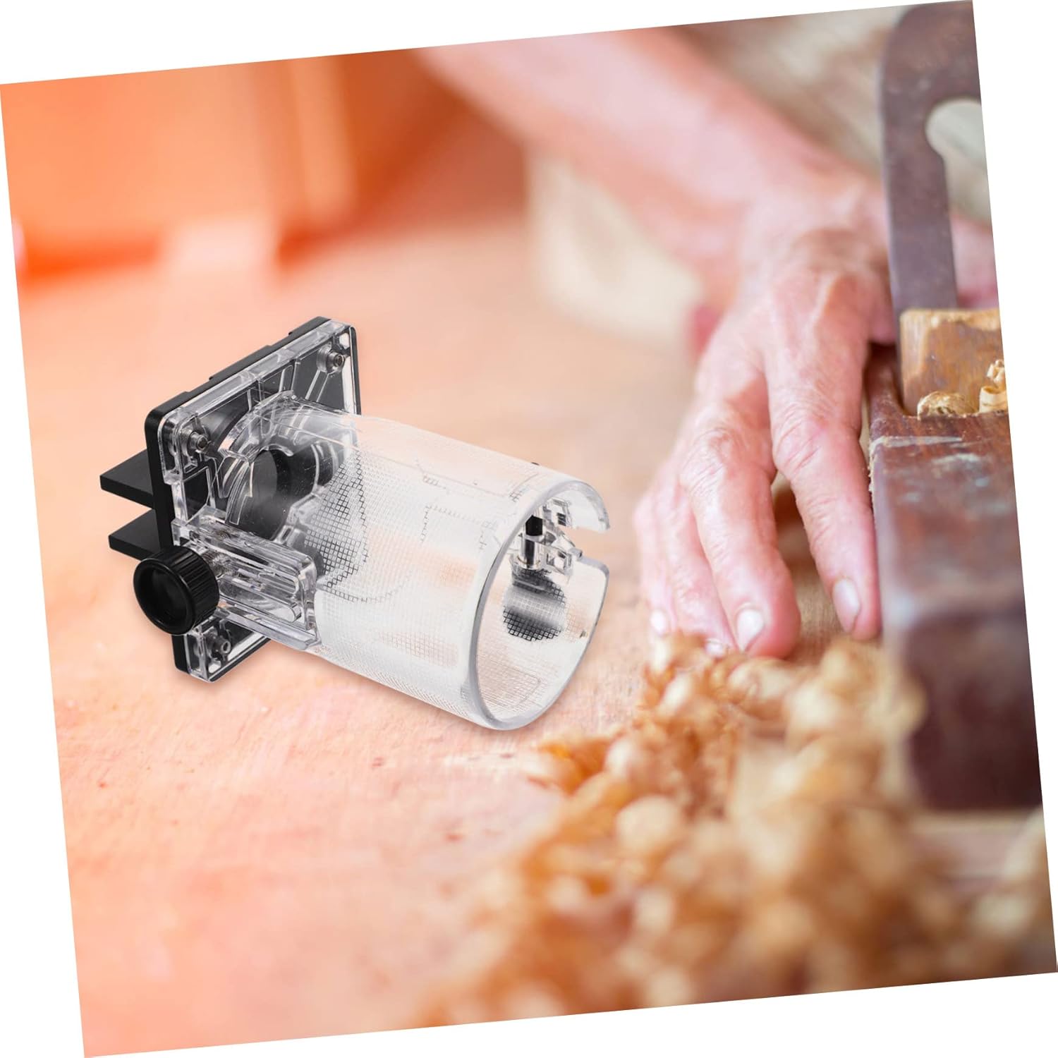 NUOBESTY Router Slotting Bracket for Woodworking Design for Smooth Cuts Softwood and Plywood Compatible Trimming Machines