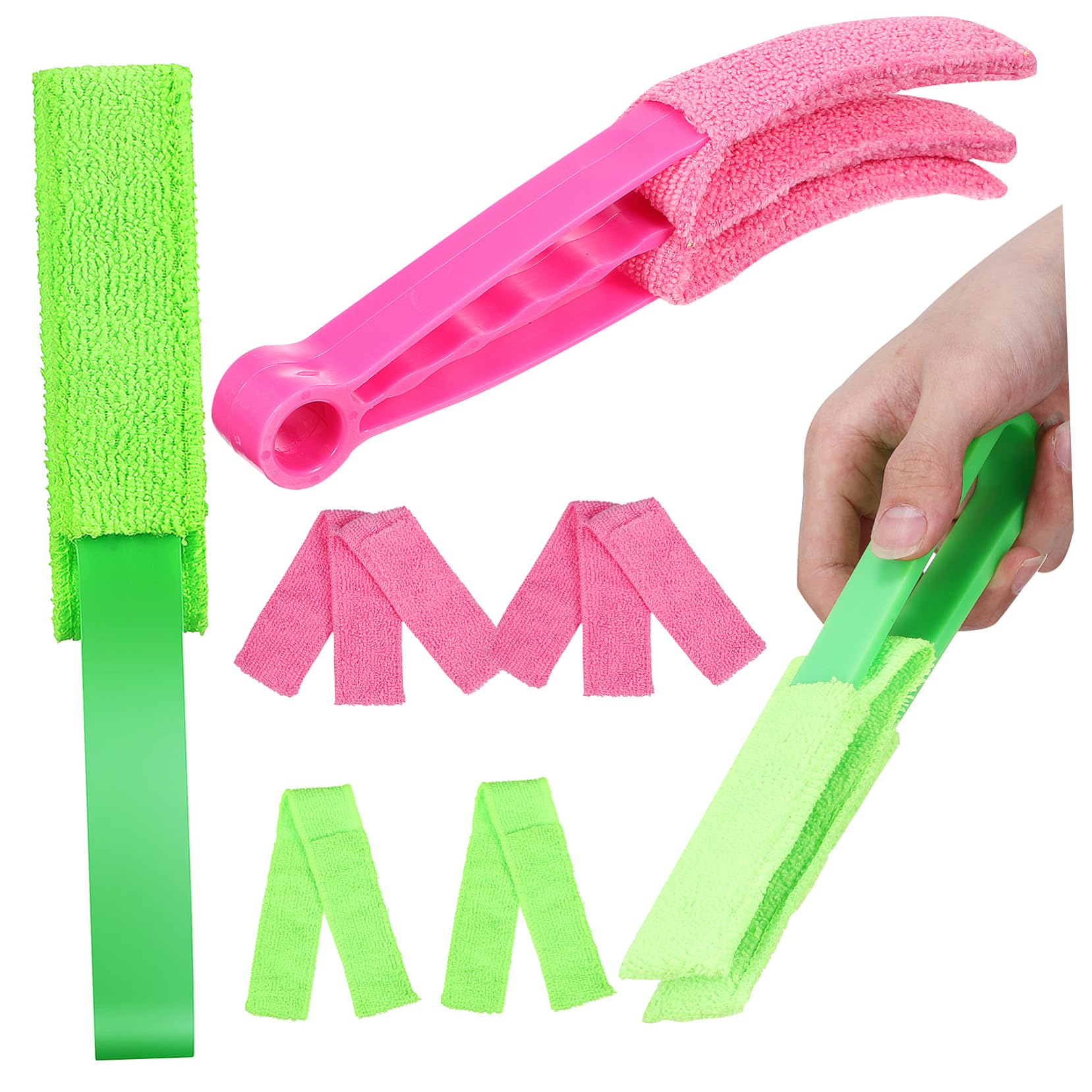 KOMBIUDA 1 Set Blinds Cleaner Kit for Window Venetian Blind Cleaning Duster Tool Kit