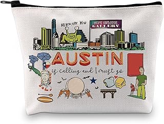 Austin Texas Gift Souvenir - Bolsa de maquill...