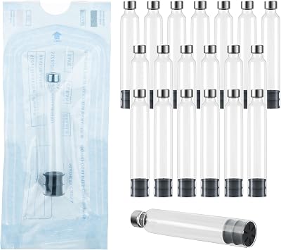 3ml Pen Cartridges for V1-V2 Pens-3cc Cartridges for Peptide, Sterilized & Individually Wrapped, 20 Pack