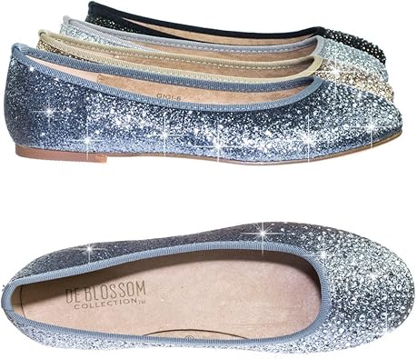 Iridescent ballet flats Clearance