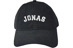 Jonas Brothers Adult Jonas Name Embroidered Deluxe Dad Hat