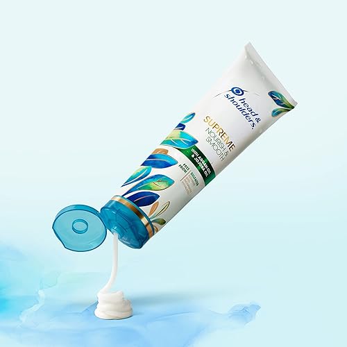Miniatura 7 de Head  Shoulders Supreme - Juego de champú y acondicionador para el cuero cabelludo seco y la caspa sin sulfatos nutre y suaviza con aceite de jojoba