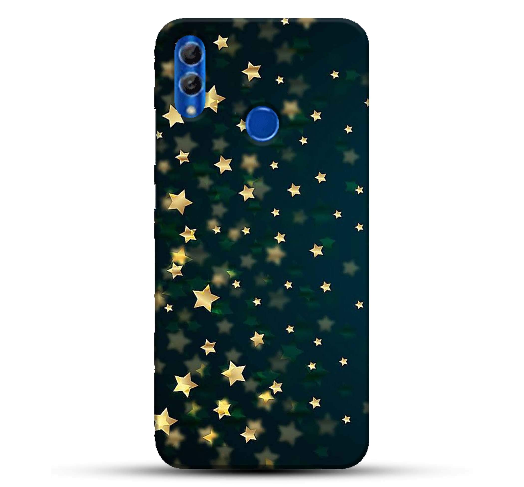 Pikkme Stars Abstract Background Designer Printed Hard Back Covers and Cases for Honor 10 Lite