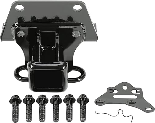 Miniatura 6 de KUAFU Kit de enganche de remolque+panel de parachoques compatible con Toyota FJ Cruiser 2007-2014 Reemplazo para PT228-60060 Enganche de remolque