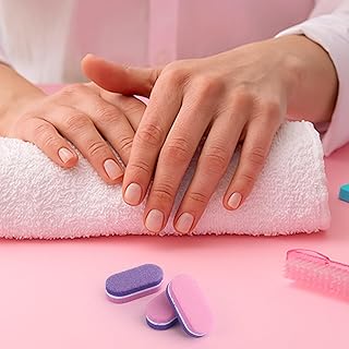 50 unidades de pulidor de uñas, mini lima de ...