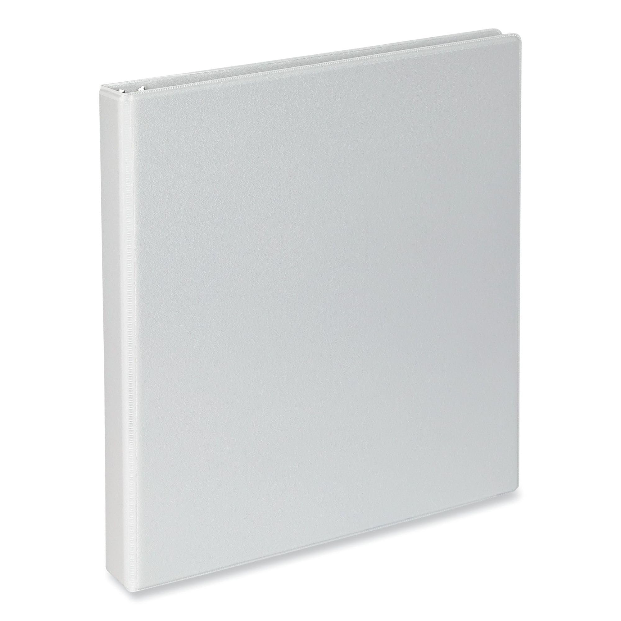 Universal Raccoglitore inclinato con anello a D, 3 anelli, capacità 2,5 cm, 11 x 8,5, bianco, 12/cartone