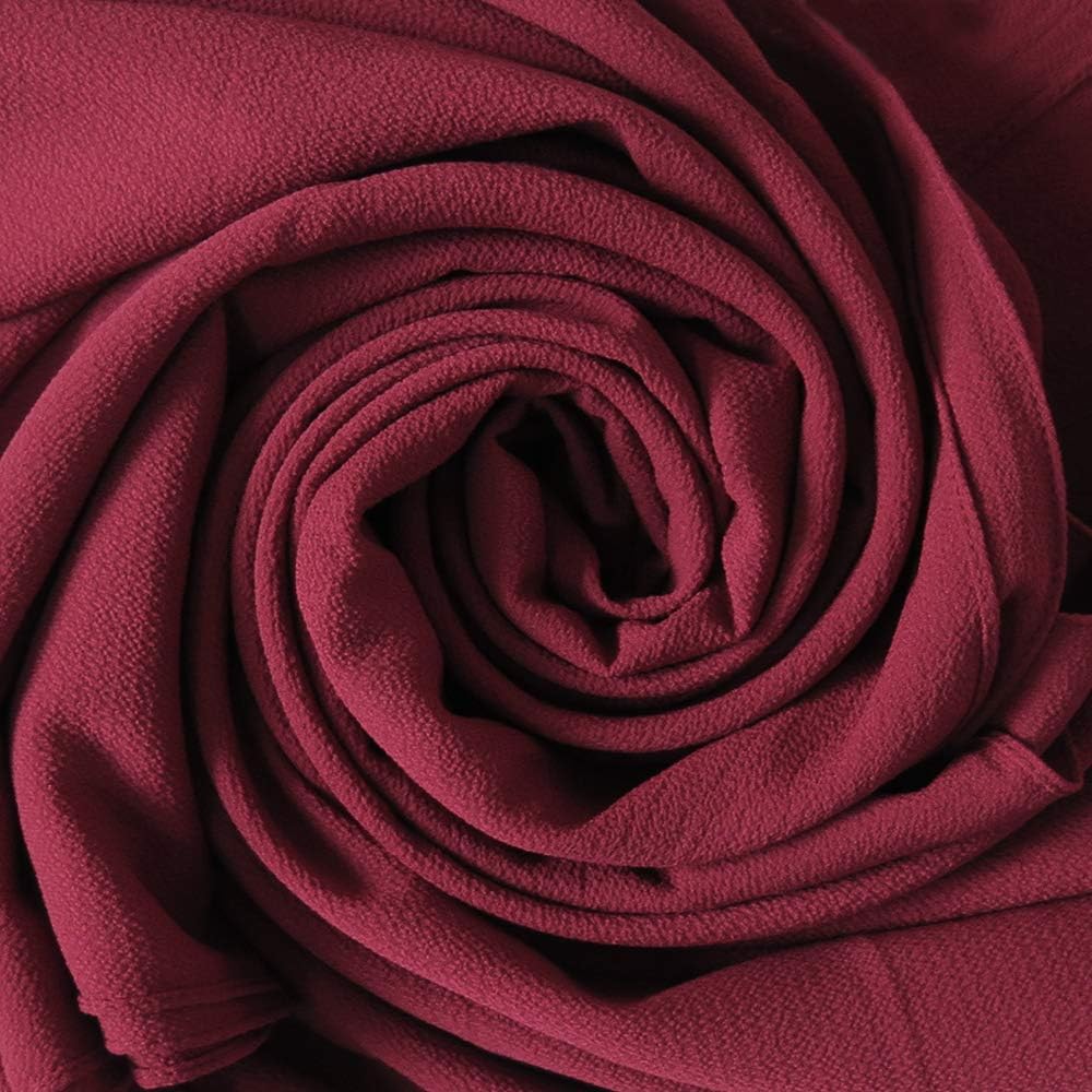 Non-see-through Bubble Crepe Chiffon Muslim Hijab Head Scarf Shawl Wrap Thick Lightweight - Image 2