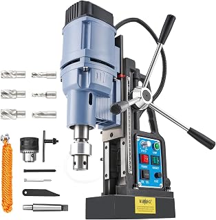 Magnetic Drill Press with 6 Drill Bits