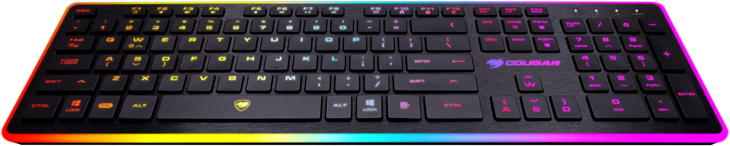 Cougar Vantar Gaming Keyboard, Multicolour – German Layout