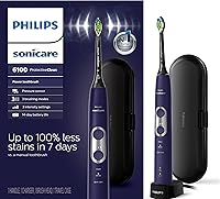Vista 1 de Philips Sonicare ProtectiveClean 6100 - Cepillo de dientes eléctrico recargable, con sensor de presión, 3 modos de limpieza, SmarTimer y QuadPacer