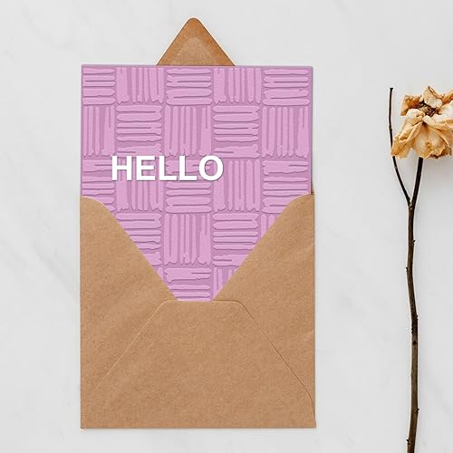 Vista 23 de Threetols Carpeta de relieve con impresiones texturizadas en 3D, carpeta de relieve de fondo de puntos para hacer tarjetas, marco de línea, álbum