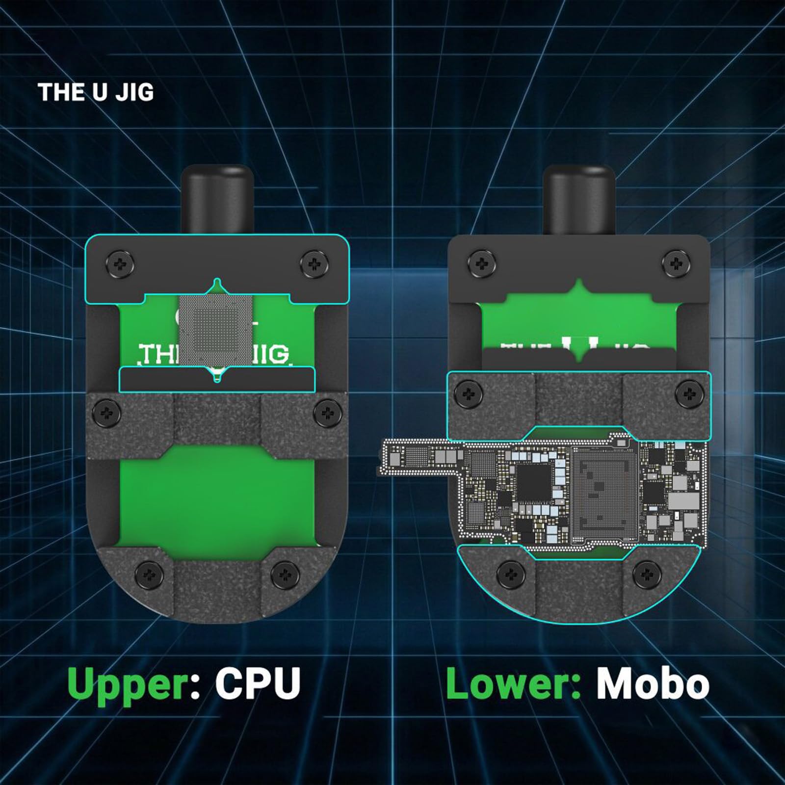 Morsetto per dispositivo riparazione mobile facile da usare con ampia compatibilità per vari modelli e marche smartphone Dispositivo per riparazione scheda madre del telefono