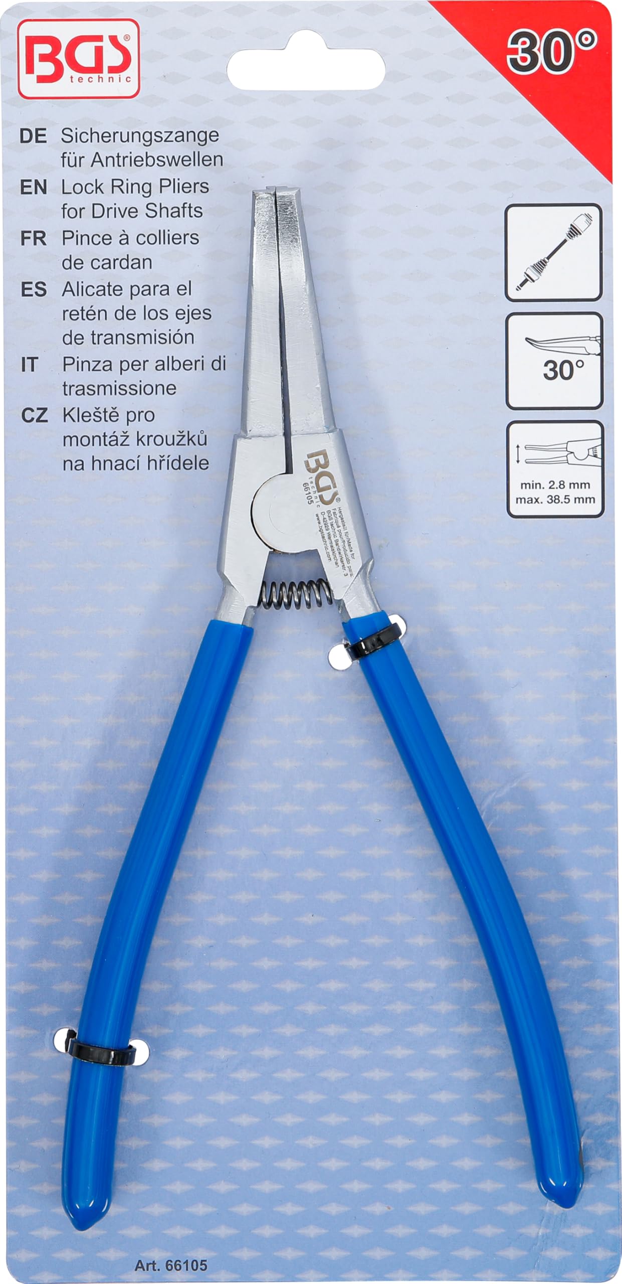 ■ lgs-23 BGS technic | Fixing Clamps Set with Pliers | 11 pcs. | purchase