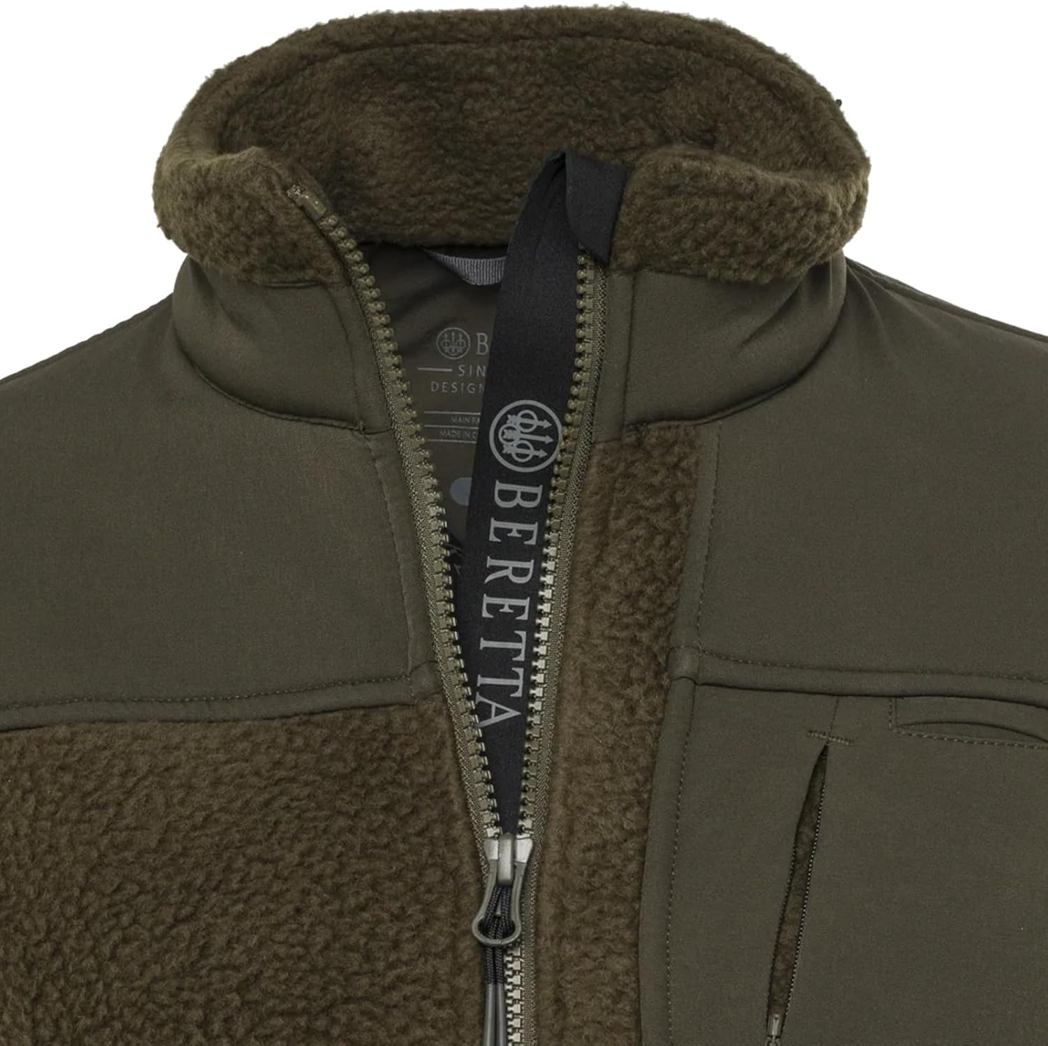 Beretta Women's Halifax Sherpa Lightweight Durable Comfortable Warm Fleece Outdoor Jacket for Hunting, Hiking & Casual Wear
