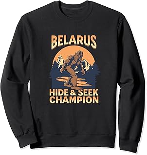 Belarus Bigfoot Country Sunset Champ Sweatshirt