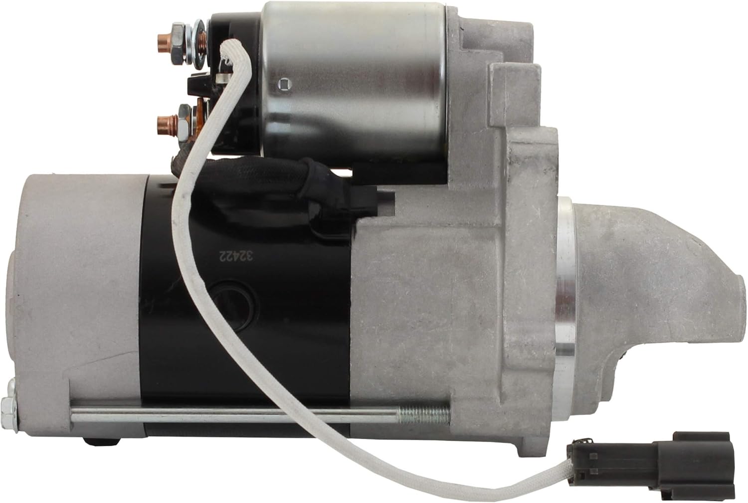 New 12 Volt 2.2KW 10 Tooth Gear Reduction Starter for Infiniti QX56 2004 2005 2006 2007 2008 2009 2010 Nissan Armanda Pathfinder Titan V8 5.6L 280-4249 17867N M2T85571 M2T85571ZC M2T85571ZCKD 336-1964