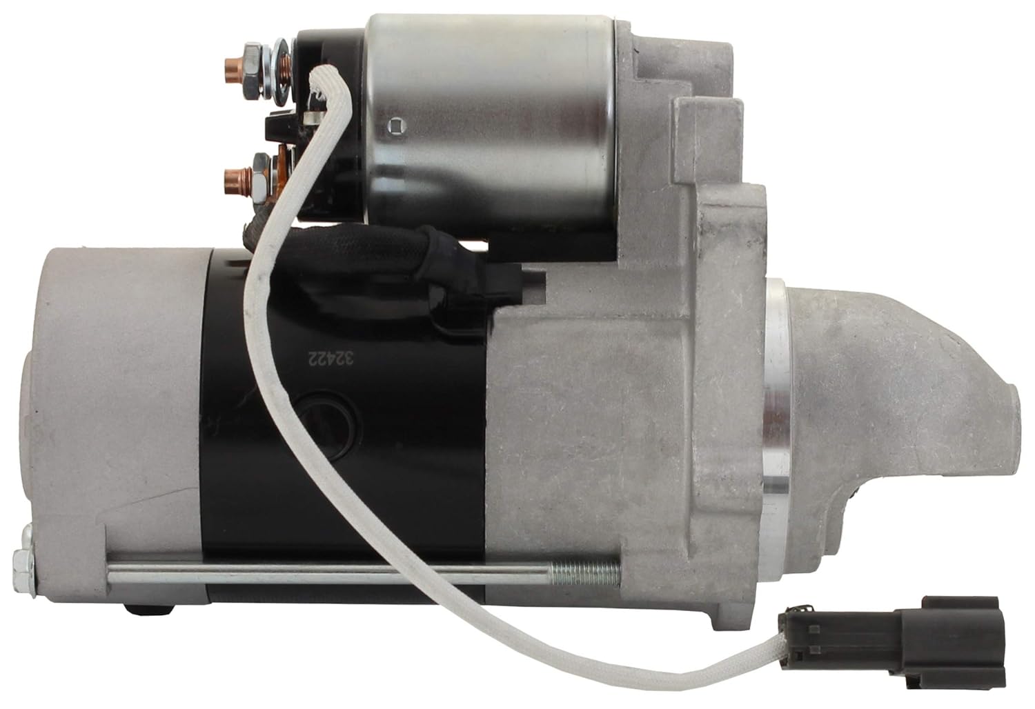 Premium 12V 2.2KW 10 Tooth Gear Reduction Starter fits Nissan Armanda Pathfinder Titan Infiniti QX56 V8 5.6L 5552cc 04 05 06 07 08 09 10 11 23300-7S000 S-80325 4N6930 44-6930 M2T85571 M2T85571ZC