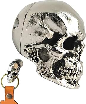 小物 VTG 90s gaultier Horned Skull Key Fob 小物 VTG 90s gaultier Horned Skull Key Fob Skull Key, Cool Punk