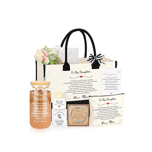 JSENGIFT Mom Gifts, Mothers Day Birthday Unique Gifts for Mom from Daughter Son, Christmas Valentines Day Ideas Present for Mother Set of 7