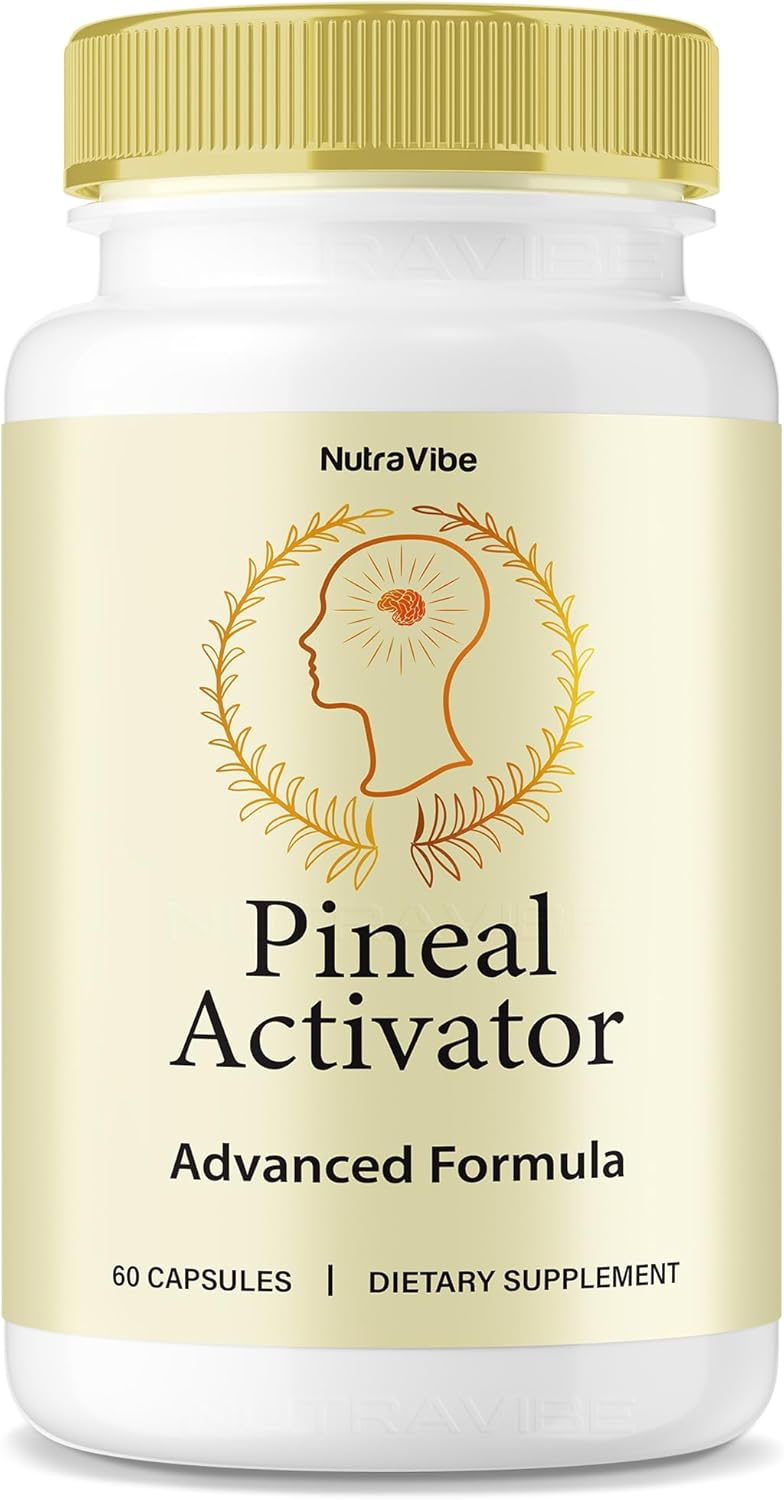 Pineal Activator Capsules – Natural Pineal Gland Support for Clarity, Focus, Memory Sharpness and Restful Balance | PinealActivator Easy-to-Take Daily Pills, Original Formula (60 Capsules)