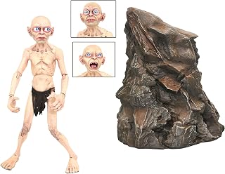 DIAMOND SELECT TOYS The Lord of The Rings: Gollum Deluxe Action Figure, Multicolor