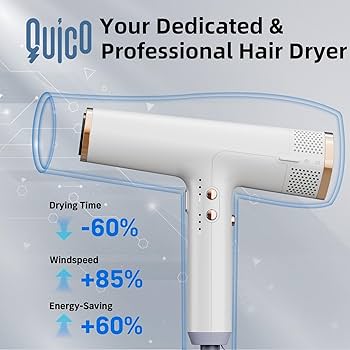 ヘアドライヤー cicco Amazon.com : Quico Hair Blow Dryer, 1875W High-Speed BLDC