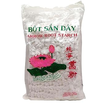 Bot San Day Arrow Root Starch Chunks, Arrowroot Starch Chunks, Arrowroot chunks, 16 oz, Product of Vietnam