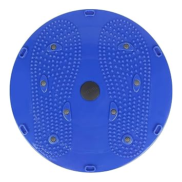 Waist Twisting Disc, Blue, Acupressure Massage Points, Fitness Exercise Equipment (Tummy Twister1)