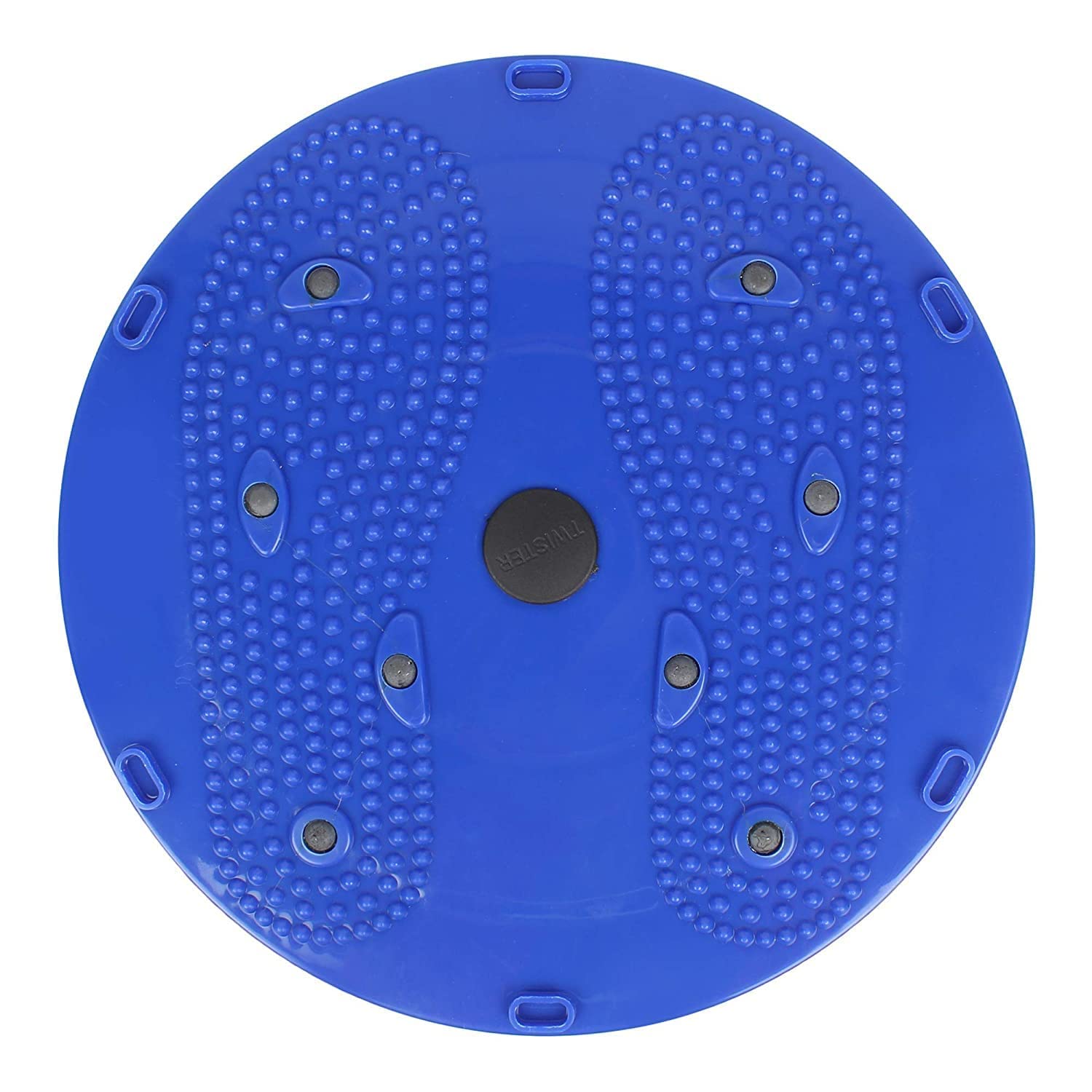 VD Fitz Magnetic Waist Twisting Disc, Acupressure Foot Massage Board, Blue Exercise Balance Board, Tummy Twister -Abdominal- Ab Exerciser Toner-Tummy Fat Burner- Ab Exercise Equipment, Home, |Exercise Twist Boards - Multicolor