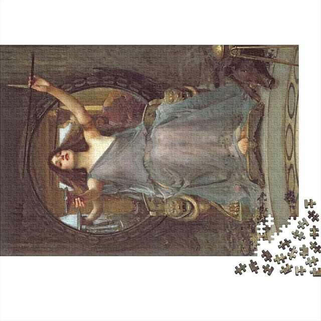 John William Waterhouse Puzzle 1000 Piezas, Rompecabezas Adultos, Puzzle Madera, Juguetes Adolescente