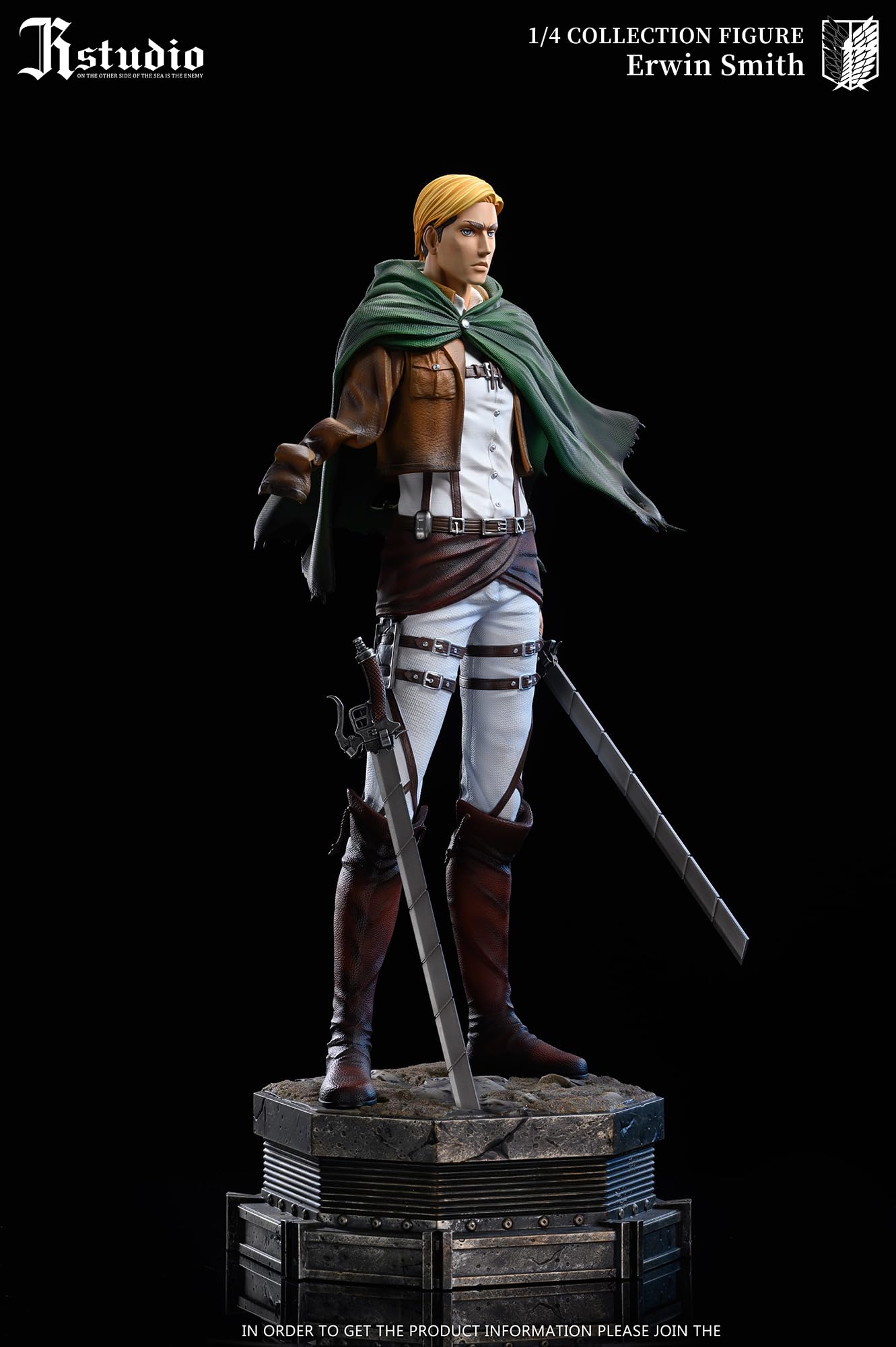 Amazon | エルヴィン・スミス フィギュア 1/4スケール 塗装済み