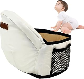 Babytrage mit Hüftsitz - Taillenhocker für - Multifunktions-Babytrage Hüftsitz für 3-36 Monate Baby, 6-in-1 Tragemöglichkeiten, alle Jahreszeiten