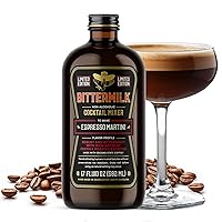 Vista 13 de Bittermilk No.1 Mezcla Antigua Añejada en Barril de Bourbon - Mezclador Artesanal para Cócteles Completamente Natural - Jarabe a la Antigua - Más