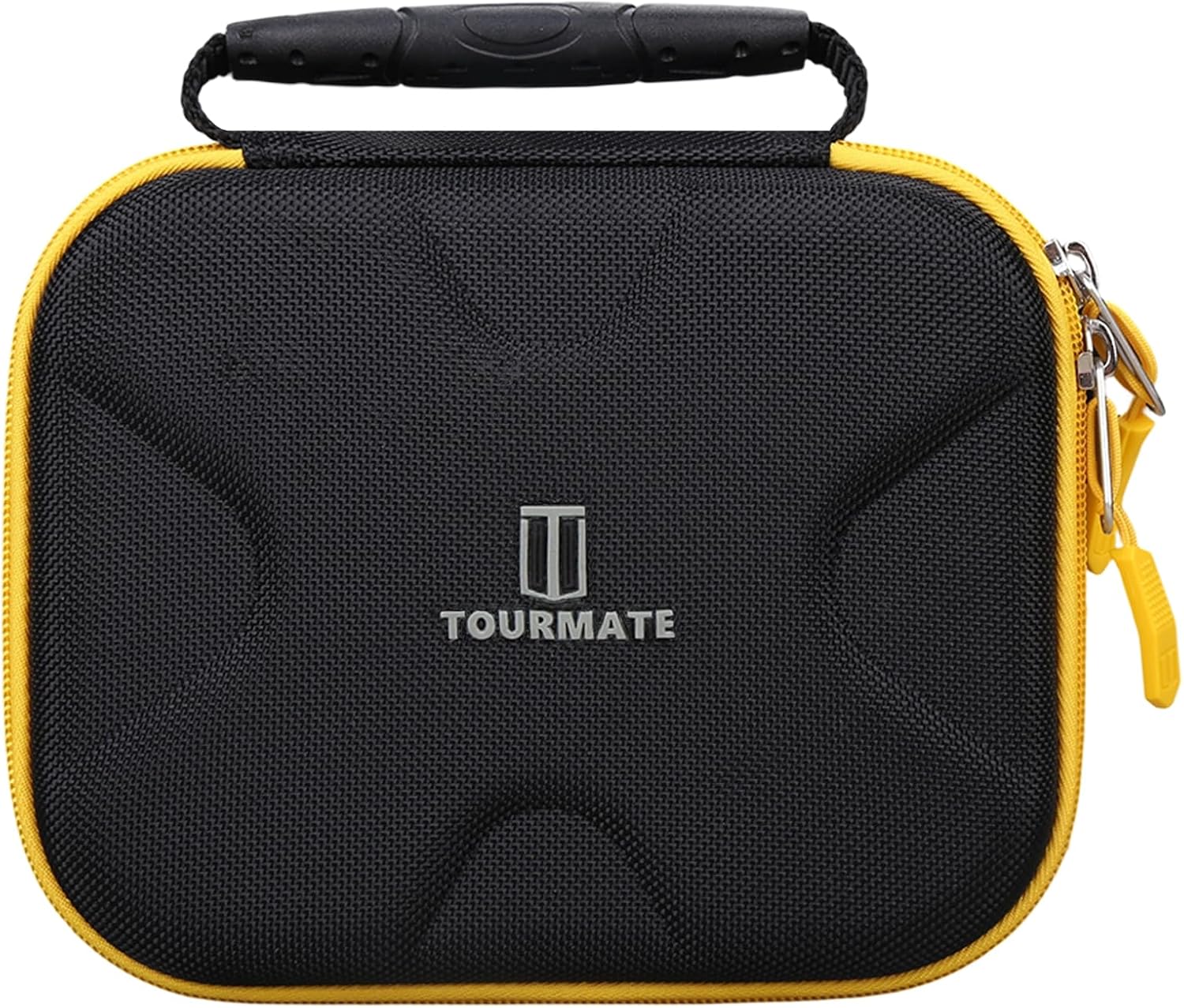 Tourmate Travel Carrying Case for Dremel 290-02 120-Volt Engraver Rotary Tool - Hard Storage Case for NEIKO Engraver Rotary Tool(ONLY CASE) (Black & Yellow)