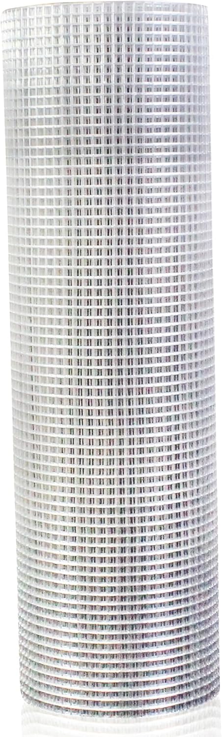 Hardware Cloth 1/4 inch 36in x 100ft 23 Gauge, Hot-dip Galvanized After Welding Chicken Wire Fence Roll Garden Plant Welded Metal Wire Fencing Roll, Rabbit Cages Snake Fence