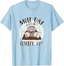 October 23rd National Mole Day Avogadro's Number TShirt T-Shirt